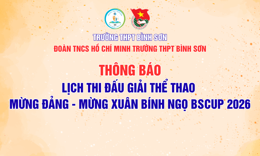 Công bố lịch thi đấu giải thể thao mừng Đảng - mừng Xuân Bính Ngọ BSCUP 2026